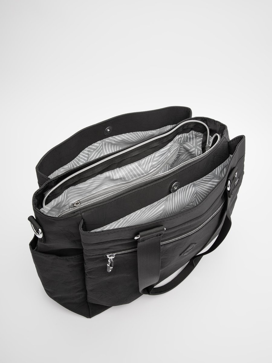 2536 01 Сумка женская (черный/35*29*13/полиэстер/S.Lavia)