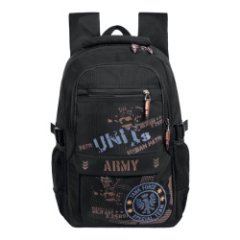 W203 черный Молодежный рюкзак MONKKING  (Черный/28*40*14/полиэстер/MONKKING)