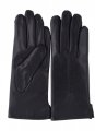281349 Перчатки женские (лайка змейка) (м) (черный/6,5; 7; 7,5; 8/натуральная кожа/PERST)