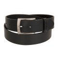 40167 Black Ремень Conti Uomo (длина 125) (Черный/125 см/натуральная кожа/Conti Uomo)