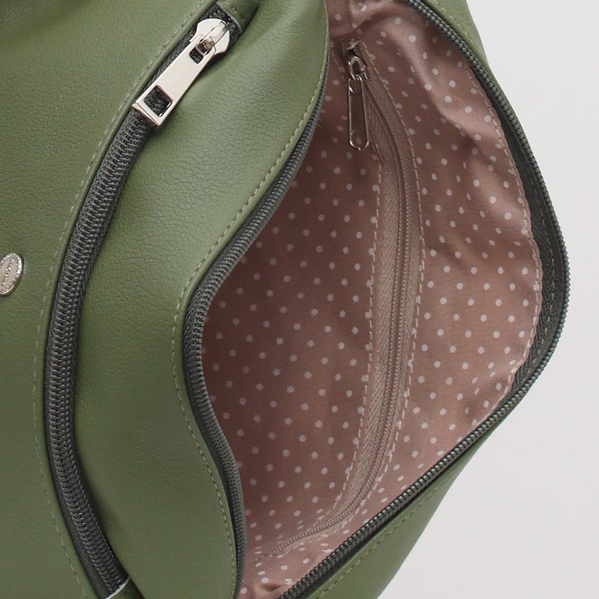 2536VN Сумка женская Зеленый (Зелёный/23*16*8/Экокожа)