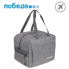 П9014 (светло-серый) Сумка Победа текстиль (Серый/35*29*26/полиэстер/Polar)