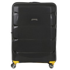 EN6520-28-27 FABRETTI Чемодан 4-х колесный 100% полипропилен (Черный/52*76*30/полипропилен/L/FABRETTI)