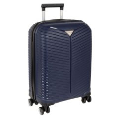 РР823 (4-ой) Navy (20) пластик PP (полипропилен) чемодан малый (синий/37*55*22/полипропилен/S/2,8 кг/39 литров/Polar)