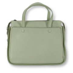 8650К Сумка женская натуральная кожа (green) (Зелёный светлый/33*26*10/натуральная кожа/Redmond)