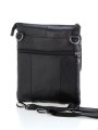 5902 Сумка мужская натуральная кожа (Черный/23*17*2/натуральная кожа)