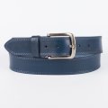 MLBJ4001-04 Ремень мужской (синий)(М) (Синий/4*110-130/натуральная кожа/Jonas Hanway)