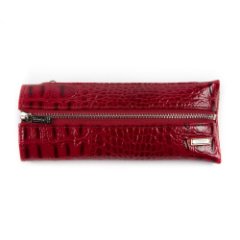 CS21-45D Ключница-карточница (бордовый) (бордовый/17*7*0,5/натуральная кожа/COSCET)