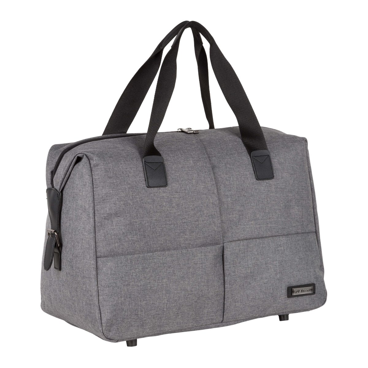 П0018-06 (Grey) сумка дорожная текстиль (Серый/42*36*22,5/полиэстер/0,83 кг/34 литра/Polar)