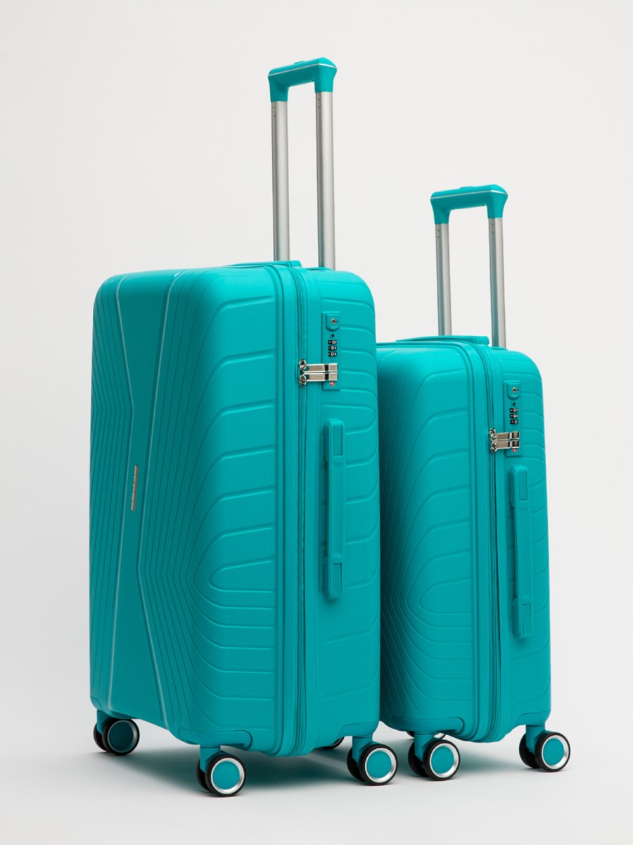 RY-804 75 20 Чемодан полипропилен (бирюзовый) (бирюзовый/38,5*55*21/полипропилен/S/2,8 кг/S.Lavia)