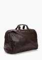 2-177 Сумка дорожная экокожа (коричневый) (коричневый/50*33*23/экокожа/ANTAN)