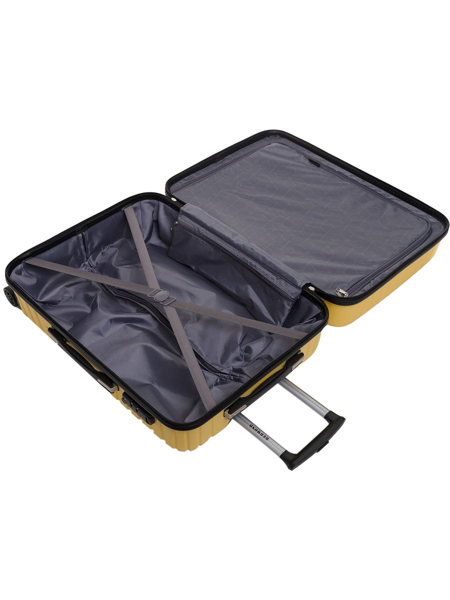 RB06C24Y Чемодан REDMOND АБС-пластик (Жёлтый/67*46*27/АБС пластик/M/Redmond)