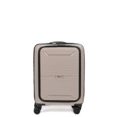 AT1010-20-12 FABRETTI Чемодан 4-х колесный 100% полипропилен (бежевый тёмный/39*55*21/полипропилен/S/FABRETTI)