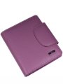 37001-2605 Plum Кошелёк Маленький Malgrado (фиолетовый/11,5*10*2/натуральная кожа/Malgrado)