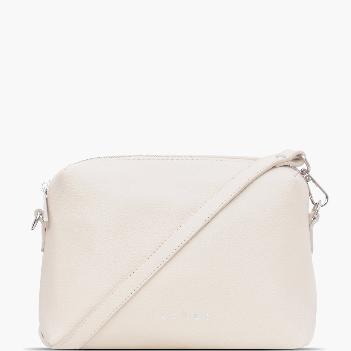 2916LN Сумка женская Бежевый (Бежевый/21*15*6/натуральная кожа/Richet)