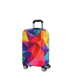 W1001-S (FABRETTI) Чехол для чемодана 92%Полиэстер/8%Спандекс (Красный/S/полиэстер/спандекс/FABRETTI)