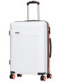 AB222124W Чемодан REDMOND АБС-пластик (Белый/41*65*25/АБС пластик/M/3,6 кг/60 литров/Redmond)