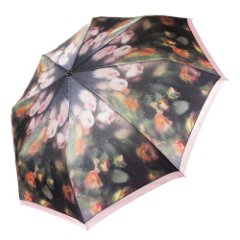 UFS0074-6 Зонт жен. Fabretti, автомат, 3 сложения, сатин (Оранжевый/58*8/полиэстер/FABRETTI)