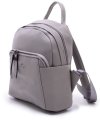 6008-098 Рюкзак женский натуральная кожа KARYA (Серый/27*30*13/натуральная кожа/KARYA)