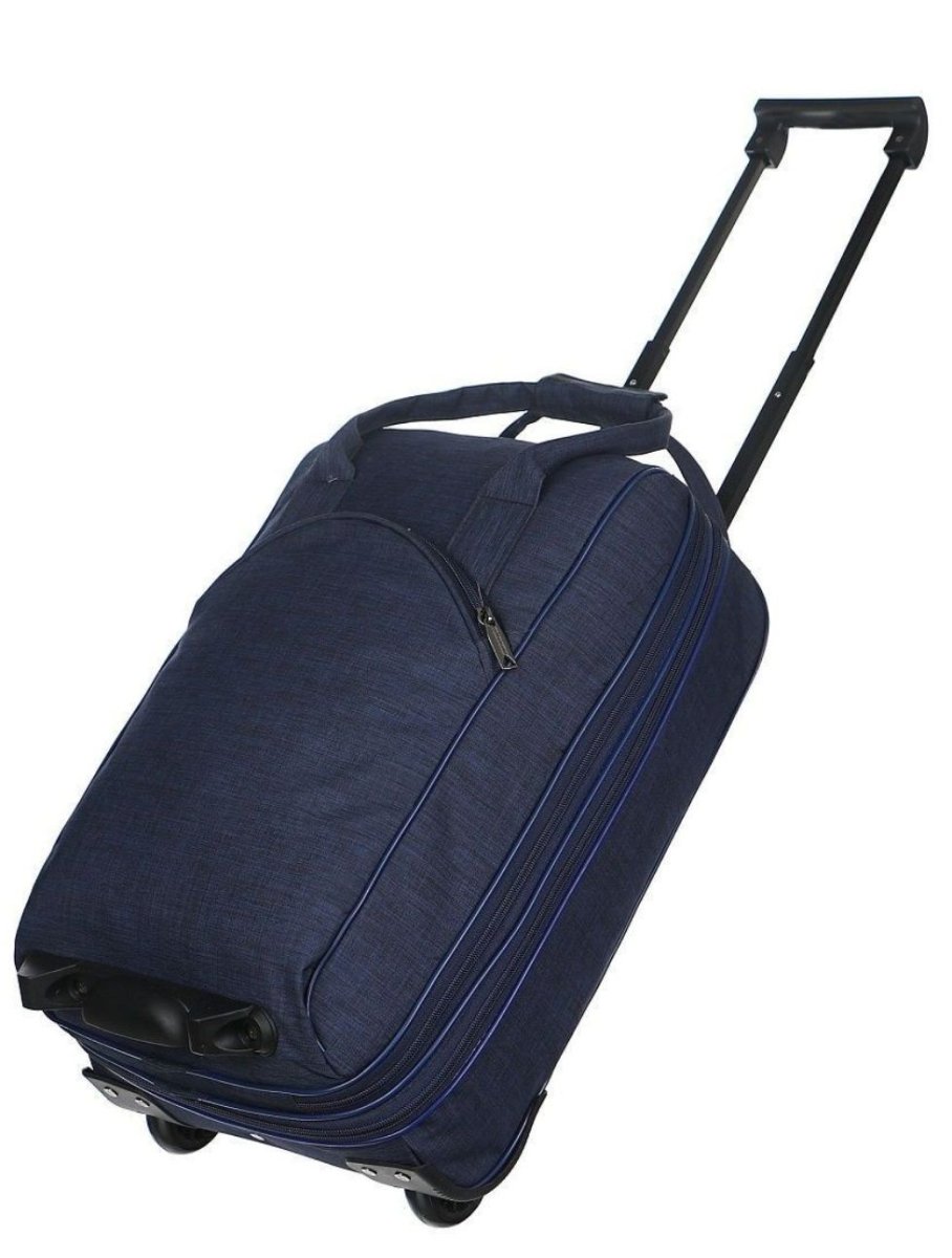М-7318 Сумка на колёсах катионик синий (синий/47*29*22/полиэстер/NTL Continent)