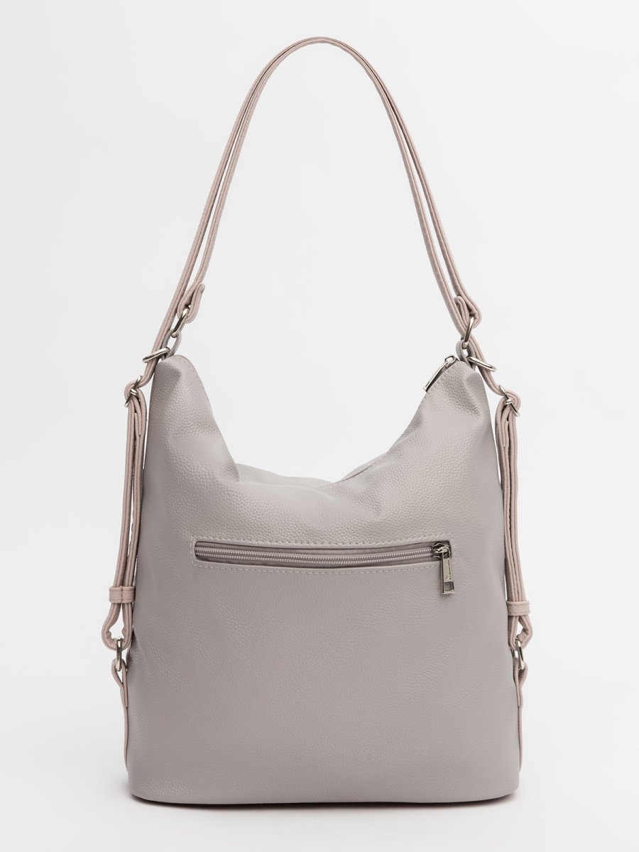 1494 92 54/93 42 Сумка-рюкзак женская (светло-серый/28*30*13/экокожа/S.Lavia)