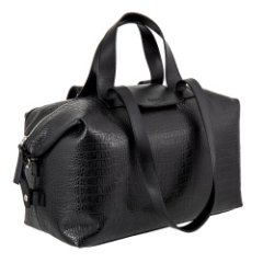 8024 black crocco Дорожная сумка Conti UOMO (черный/45*30*25/натуральная кожа/Conti Uomo)