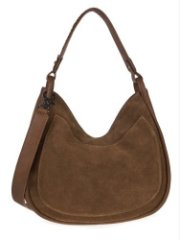 HL 16-304113 Сумка женская замша/экокожа (рыжий) (Рыжий/33*26*10/натуральная замша/экокожа/Hogerland)