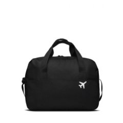 2-319 Сумка дорожная (Текстиль ПЭ/черный) (Черный/41*28*19/текстиль/ANTAN)