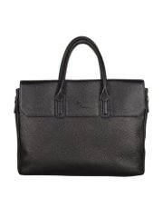 102-21297-1 Сумка мужская кожа  (Пеллекон) (черный/37*30*7/натуральная кожа/PELLECON)