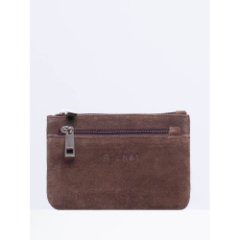 Ri-169KWC Кошелек женский Коричневый  замша (коричневый/13*8*1,5/натуральная замша/Richet)