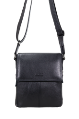 0794-45 Сумка натуральная кожа KARYA (Черный/20*24*7/натуральная кожа/KARYA)