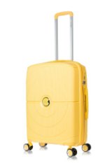Чемодан Doha - Yellow 20 (Желтый) S (жёлтый/39*55*20/полипропилен/S/2,4 кг/43 литра/L’case)