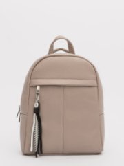 1499 61 52 Рюкзак женский экокожа (темно-бежевый) (бежевый тёмный/23*30*9/экокожа/S.Lavia)