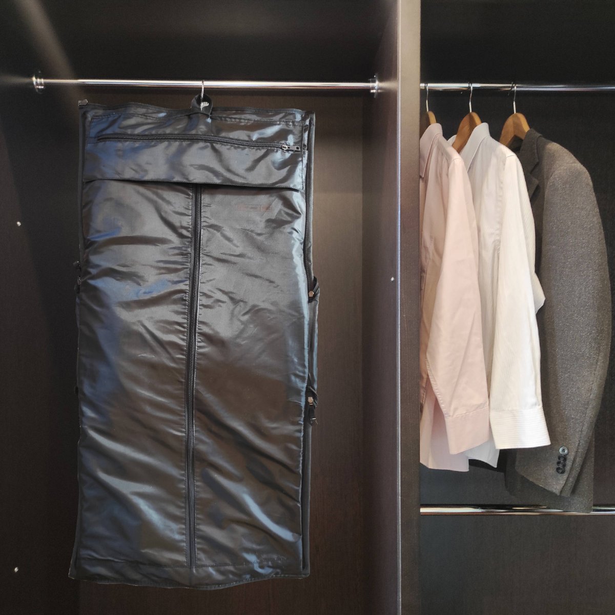 П0025-05 (Black) сумка-портплед дорожная (Черный/53*29*29/полиэстер/1,05 кг/35 литров/Polar)