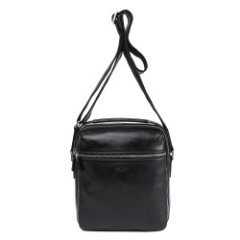 L16753-2 (FABRETTI) Сумка мужская натуральная кожа (черный/21*26*9/натуральная кожа/FABRETTI)