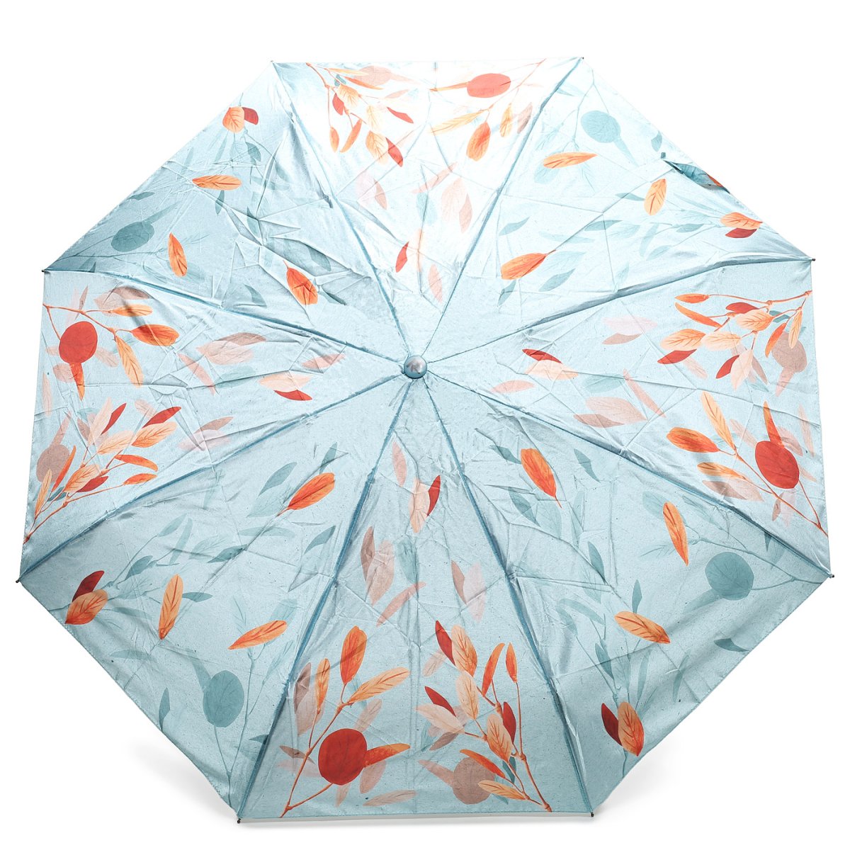 RX-43914 Зонт женский, 3 слож, полный автомат, мультиколор (мультиколор/8-58/эпонж/Russian Look)