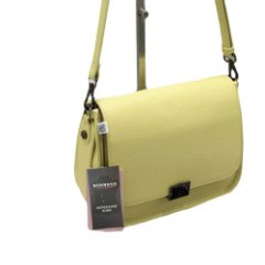 4112К Сумка женская натуральная кожа (L. yellow) (Жёлтый/24*19*10/натуральная кожа/Redmond)
