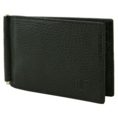 189 Зажим для денег (Street)  (черный/11*8*0,5/натуральная кожа/Dimanche)