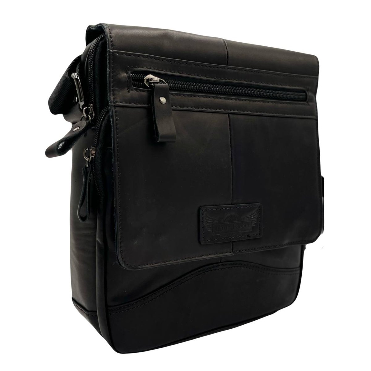 89059 Сумка мужская натуральная кожа (21*27*6/натуральная кожа/Hogerland)