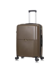 LCPP1201-28BR Чемодан полипропилен COLOMBO (коричневый/52*78*32/полипропилен/L/4,4 кг/130 литров/Lcase)