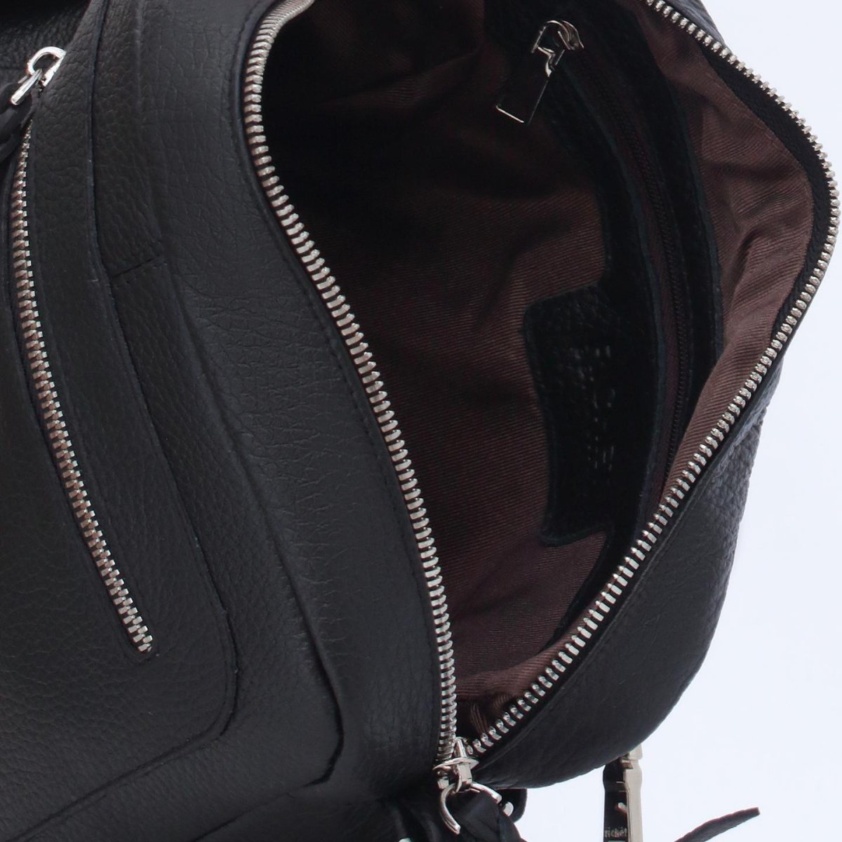 2593LNT Сумка женская Черный (черный/23*20*8,5/натуральная кожа/Richet)