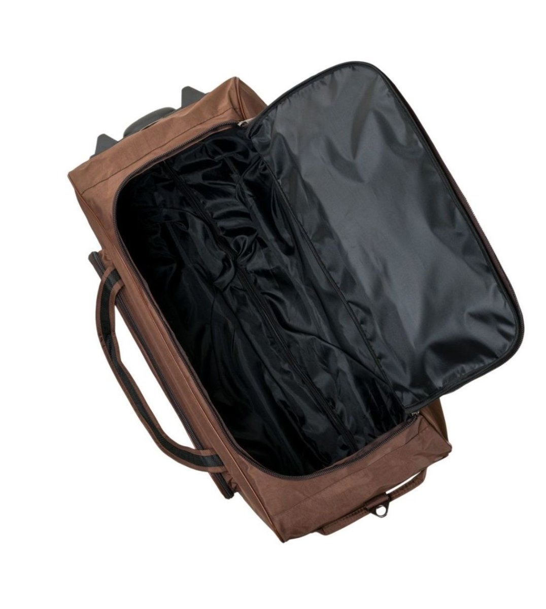 М-5801 Сумка на колесах St-wash коричневый (коричневый/74*38*36/полиэстер/NTL Continent)