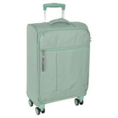 Р2322 (3-ой) Green (19) чемодан малый тканевый облегченный (Мята/36*57*20/полиэстер/S/2,35 кг/36 литров/Polar)