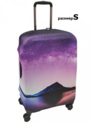 2306 чехол для чемодана (S) (Сиреневый/бифлекс/S/VIP COLLECTION)