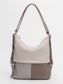 1494 93 86/93 26 Сумка-рюкзак женская (светло бежевый/28*30*13/экокожа/S.Lavia)