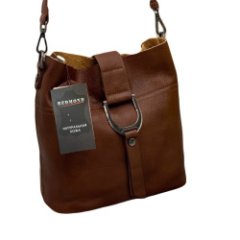 9479К Сумка женская натуральная кожа (brown) (Рыжий/23*25*12/натуральная кожа/Redmond)