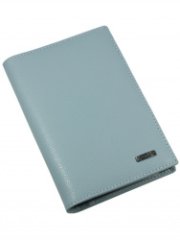 54019-2606 Sky blue Обложка для паспорта (Malgrado) (голубой/13,5*10*1/натуральная кожа/Malgrado)