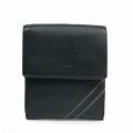 812-81285-1 Сумка мужская экокожа (Пеллекон) (Черный/22*27*4/Экокожа/PELLECON)