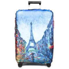 W1064-S FABRETTI Чехлы для чемоданов 92%полиэстер 8%спандекс (Синий/S/полиэстер/спандекс/FABRETTI)