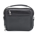 102-81583-1 Сумка мужская кожа (Пеллекон) (черный/21*17,5*5/натуральная кожа/PELLECON)